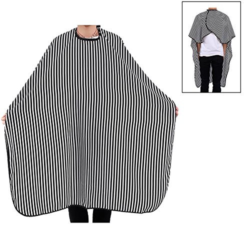 Salon Hairdresser Cape with Adjustable Clasp Professional Hairdressing Salon Barber Gown Suitable for Adults