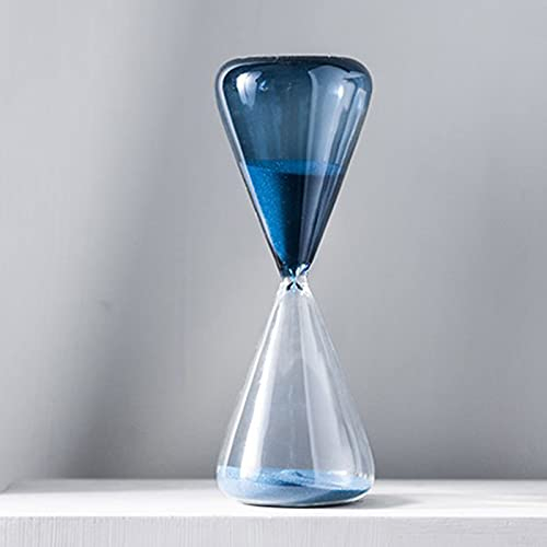 BOSUGE, Sanduhr-Sanduhr-Timer, Glasdekoration, Zeitmanagement-Assistent, einzigartiges kreatives Andenken ( Color : C , Size : 30 Minutes )