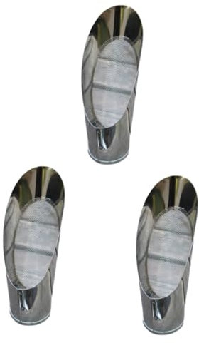 VANZACK 3piezas Pala De Jardín De Acero Inoxidable Diseño Portátil y Compacto para Plantar y Trasplantar Plantas Interiores y Exteriores