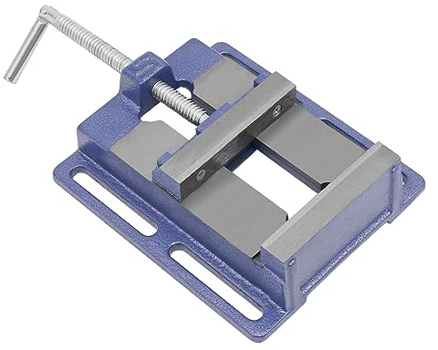 Universal Maschinenschraubstock Schraubstock Säulen Tisch Stand Bohrmaschine Frästisch spindel ohne kraft schraubstock klein Schraubstock Blau bohrer schraubstock schraubstock klein bohrmaschine