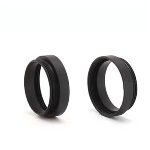 Mikroskop-Zubehör-Kit M25 M26 M27 M32 M39 M40 M42 RMS CS Gewinde Adapter Ringe Mikroskop Objektiv Konverter for Nikon Zeiss Mitutoyo mikroskop Mikroskopische Objektträger(Size:M25 to M26)