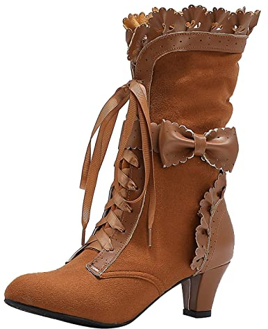 Stivali Biker Donna Stivali da Donna sopra al Ginocchio Stivali Cowboy Donna Stivali Moto Enduro Touring Stivaletti Bassi Stivaletti Donna Bassi Bianchi Tacchi A Spillo Sexy