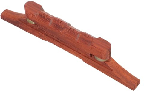 Mandolin Bridge Wooden Replacement Part for Musical Instrument Repair | Practical Fit for Maintenance Work, Easy Installation, Natural Wood Build, Accessory Piece Random Color