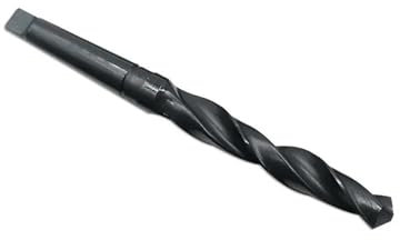 Broca helicoidal de vástago cónico HSS Morse, broca cónica negra de 10mm-65mm for perforación de Metal, plástico y madera, 1 ud.(49.5)
