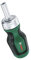 Bosch destornillador de carraca con mango ancho, 6 puntas (destornillador de carraca de alto par compacto; fijación potente; 6 puntas – PZ1/2,PH2,SL4,TX25,HEX5; ergonómico; portapuntas magnético)