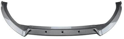 ECKBRJA Auto Frontspoiler Untere Frontspoilerlippe Für F&ord Für Focus ST MK3.5 2015 2016 2017 2018(Kohlefaser-Look)