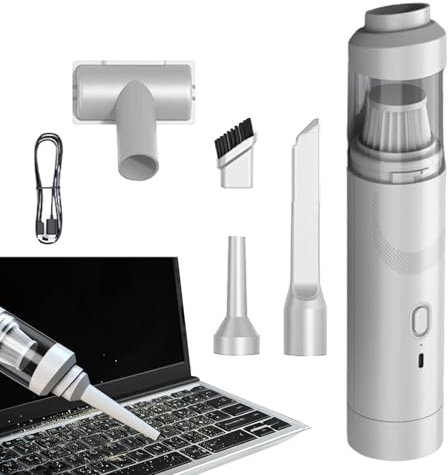 Aspirateur de voiture portable sans fil, 200 W, petit aspirateur de voiture | Aspirateur de voiture haute puissance, aspirateur à main sans fil rechargeable, 19 000 Pa, puissant avec cordon, sac,