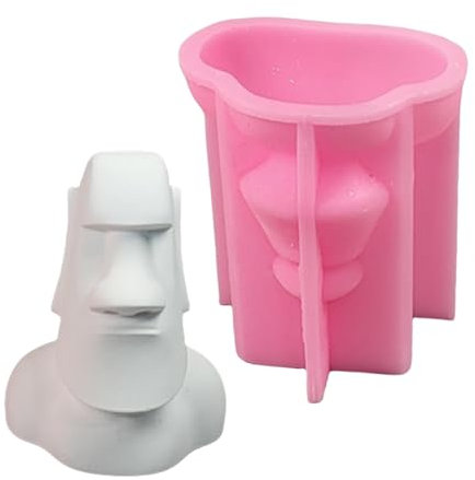 Ritratto Scultura Gesso Stampo Pratico Aromaterapia Stampi in Silicone Desktop Ornamento Stampo Forniture Gioielli