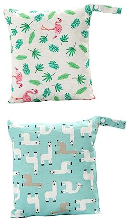 Holibanna 2stücke Windeltüte Organizer Für Babywindeln Und Utensilien Tragbar Und Praktisch Geeignet Für Spielzeug Und Kleidung