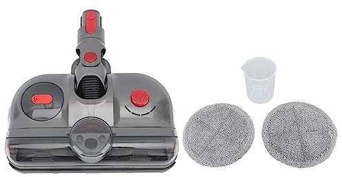 Ldafava Cabezal de trapeador eléctrico para aspiradoras V7, V8, V10, V11 y V15. Depósito de Agua Desmontable. Almohadillas de trapeador. Limpieza eficiente. Versátil. Material ABS