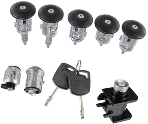 Vexilon 1 set kit chiave cilindro serratura auto, for Ford, for Transit Connect 2010-2013 Blocco dell'interruttore di accensione