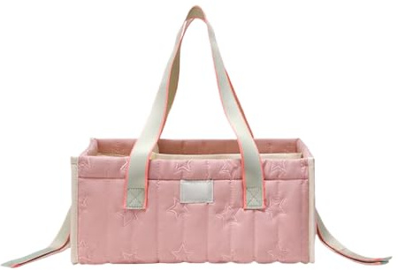 Borsa per pannolini, borsa per passeggino, grande capacità, borsa per pannolini per bambini, tasche multiple, strumento facile da trasportare, accessorio da viaggio portatile, borsa per pannolini per