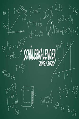Schülerkalender 2019 2020: Liebevoll gestalteter Schüler Planer 2019/2020 von August bis August. Wochen und Monatsplaner mit Stundenplan und Kontakt ... Doppelseite. Terminplaner Kalender Semester o