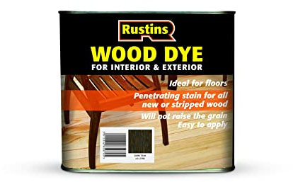 RUSTINS Holzfarbe, 2,5 l, dunkles Teakholz