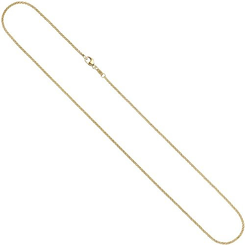 Jobo Damen Erbs-Kette aus 8 Karat 333 Gold massiv 2,5 mm 50 cm