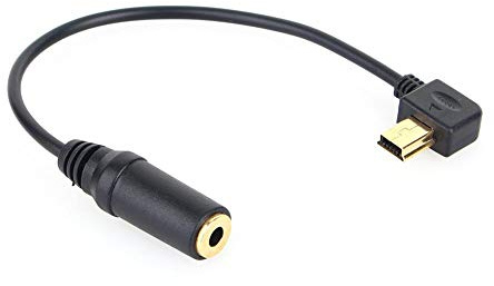 Yunir 3.5mm Microphone Adapter Cable, for 3 3+ 4 Camera, Plug and Play