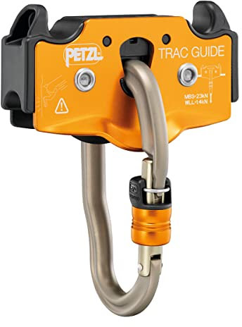 PETZL, Trac Guide (Pack of 5), Carrucola di Resistenza Ottimale per I Parchi Avventura, Arancione, Unica, Unisex-Adulti