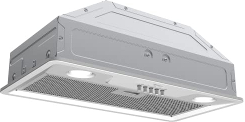 Wiggo Dunstabzugshaube 60cm weiß I Kaminhaube zur Wandmontage für Abluft & Umluft Dunstabzug 300m³/h I Touch-Steuerung I Inkl. Fettfilter & 2x Aktivkohlefilter