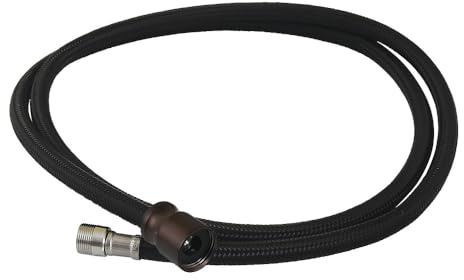 Kingston Brass LSSPRHOSE595C 59-Inch Black Nylon Hose for Pull-Out Kitchen Faucet, Oil Rubbed Bronze