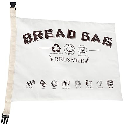 Zerodeko 1pc Reusable Bread Bag Buckle Loaf Pouch for Bread Fruits and Snacks Storage Tpu Material for Home Organization and Grocery Shopping
