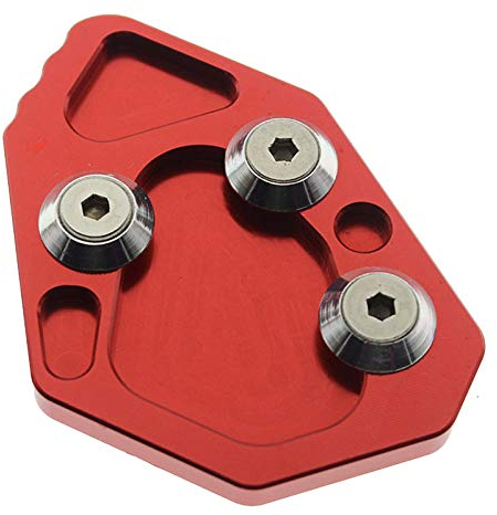 SeitenstäNder Verbreiterung Motorrad -Seitenständer Kickstand fit verwendet for BMW K1200 S K1200R 2005-2008 K1300S/R 09-16 SIDESTAND -Erweiterungsvergrößerungspad Motorrad SeitenstäNder Unterlage ( C