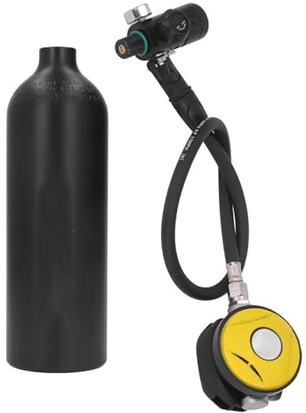 SPYMINNPOO 1L Tauchflaschen-Set, Tauchflaschen-Sauerstoffflaschen-Set, Tauchflaschen-Set f¨¹r das Fahren Unter Wasser, Erkundung, Rettung