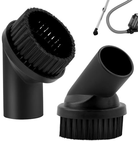 2 Brosse à Poussière de 35mm Brosse Aspirateur Universel Brosses pour Meubles Accessoires Aspirateur