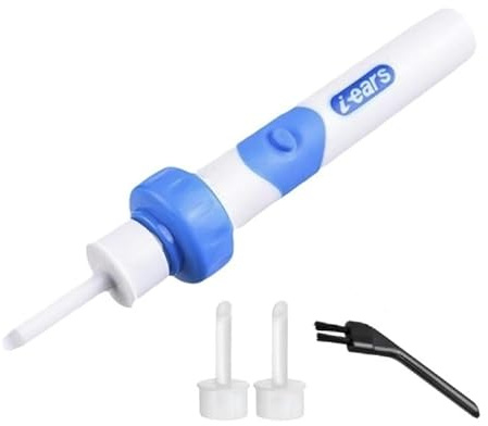 Gesundpur HearClear – Ohrreiniger mit Saugfunktion, Oroclear Ohrenschmalz Sauger Ear Cleaner(2 Waschbaren Ersatzköpfen ） (3 Stück)