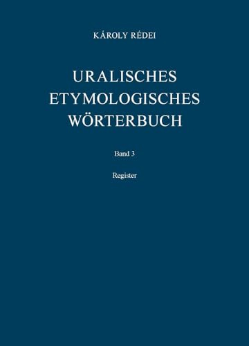 Uralisches etymologisches Wörterbuch: Register: 3: Register
