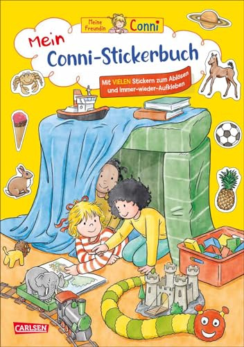 Conni Gelbe Reihe (Beschäftigungsbuch): Mein Conni-Stickerbuch: Mit vielen Stickern zum Ablösen und Immer-wieder-Aufkleben