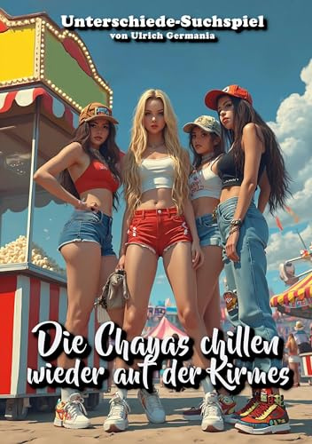 Die Chayas chillen wieder auf der Kirmes: Finde die Unterschiede Suchspiel Bilderbuch für Erwachsene (Talahon Bilderbücher)