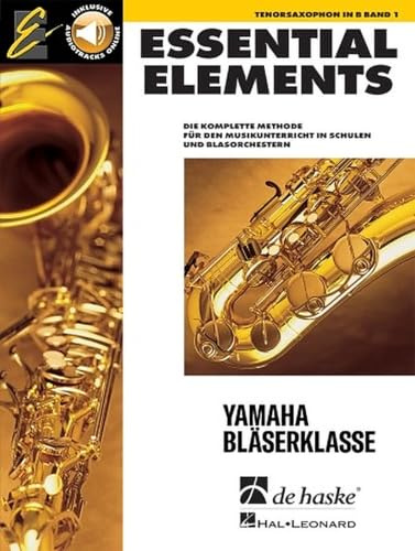 Essential Elements Band 1 für Tenorsaxophon | Notenbuch für Anfänger mit Online-Audio | Ideal für Musikunterricht in Schule und Blasorchester zum Lernen und gemeinsamen Musizieren | Paul Lavender