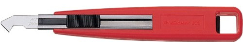 NT Cutter Multi-Use Plastic Cutter with Plastic Cutting Blade and Precision Knife Blade, 1 Cutter (M-500P)