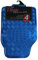 JVL Titan 01-693 Alfombrillas de Goma para Coche con Diseño Metálico, Azul, 4 Unidades