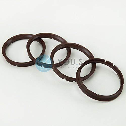 4 x ZENTRIERRINGE DISTANZRINGE für ALUFELGEN FZ54 73,0-66,6 mm CMS, DBV, Proline Wheels