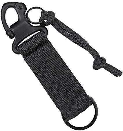 Schlüsselanhänger-Hardware – Karabiner-schlüsselanhänger Mit Schnalle Robustes Outdoor-zubehör Nylon-karabiner Zum Wandern Schlüsselanhänger Für Camping Jagd