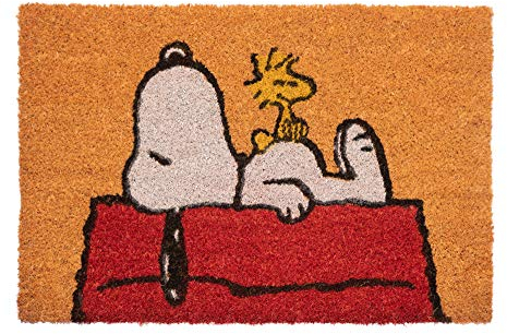 Grupo Erik Kokosmatte Fußmatte Peanuts Snoopy Schmutzfangmatte 40x60 cm - Peanuts Snoopy Geschenke Merch