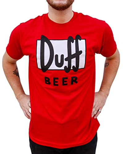 The Simpsons Duff Beer Logo Homer - Camiseta para hombre