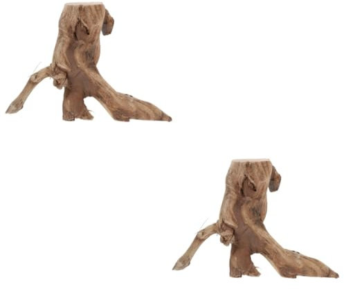 Garneck 2 Stücke Reben Landschaftsbau Zweig Natürliche Schönheit Zweig Familie Ornament Für Klettern Haustier Rattan