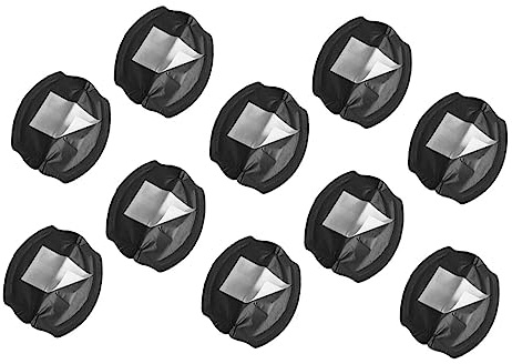 Almohadillas Adhesivas para Adultos 20 Piezas de Tela No Tejida | Uso Íntimo, Diseño Seguro y Adhesión Fuerte, Mantiene Secas las Partes Privadas, Color Negro