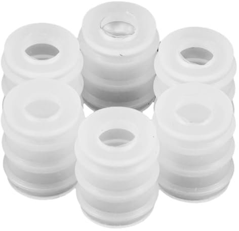 Homoyoyo Zubehör Für Wasserpumpen 6 Stück Silikon-Wasserspender Wassereimer Pumpenrohr-Dichtungsring Camping-Fass-Wasserpumpenring Wasserversorgung Küche Esszimmer