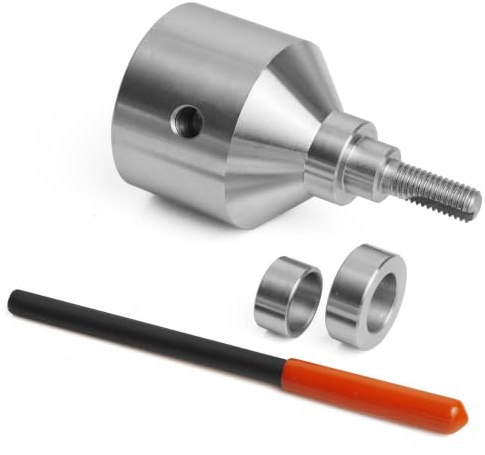 Bottle Stopper Chuck for use with 3/8 x 16tpi Bottle Stoppers with 1x8TPI Thread for Lathe