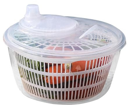 Essoreuse à fruits - Sèche-salade pratique et efficace avec essoreuse à salade pour fruits et salade | Machine à laver les fruits, centrifugeuse, séchoir à légumes