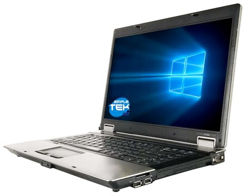 SIMPLETEK - Notebook 6730B 15 | SSD 240GB | 2GB RAM | DVD-RW | CD Burner | RS232 Serial Port (Refurbished)