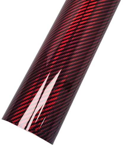 Lámina de Vinilo para Coches de Fibra de Carbono,Pegatina Protectora para Envolver Automóviles - Accesorios De Modificación De Alta Resistencia para Decoración Interior