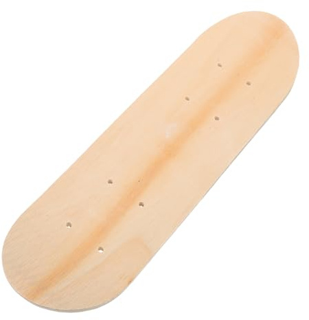 DECORNIJIA Blank Skateboard Deck aus Lagigem Ahornholz Doppelseitig DIY Skateboard zum Bemalen Leeres Graffiti Deck für Jungen und Mädchen