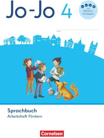 Jo-Jo Sprachbuch - Allgemeine Ausgabe 2024 - 4. Schuljahr: Arbeitsheft Fördern