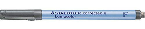 Folienstift Lumocolor correct F sw, 1 Stück