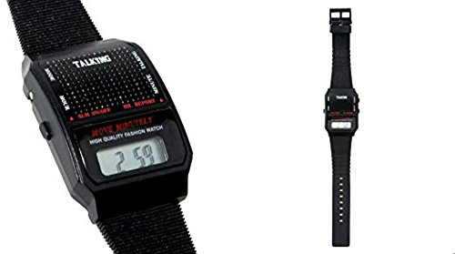 RELOJ PULSERA CON VOZ PARA CIEGOS / BAJA VISION