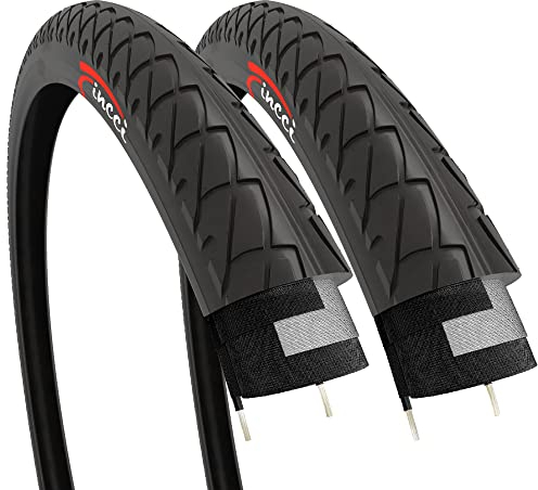 Fincci Coppia Pieghevoli Copertoni 26x2.125 Pollici 54-559 Pneumatico per Strada MTB Gomme Slick Mountain Bike Ibrida Bici Stradale Corsa Bicicletta Copertone 26 x 2.125